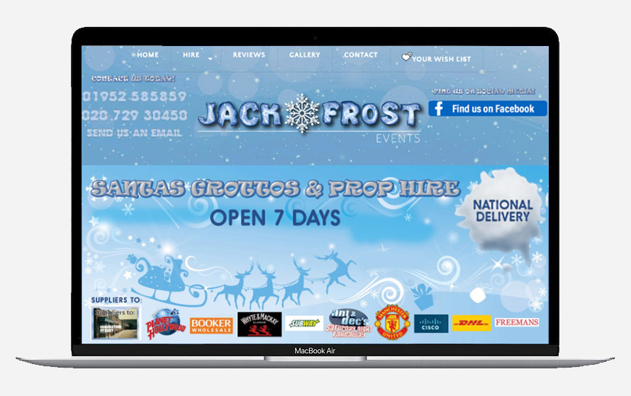 Jack Frost Events