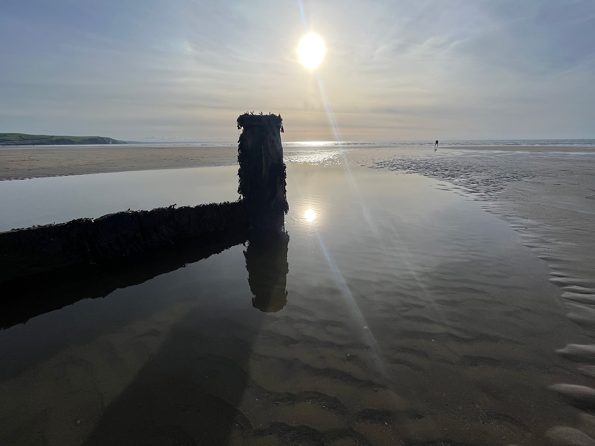 Beach at Borth