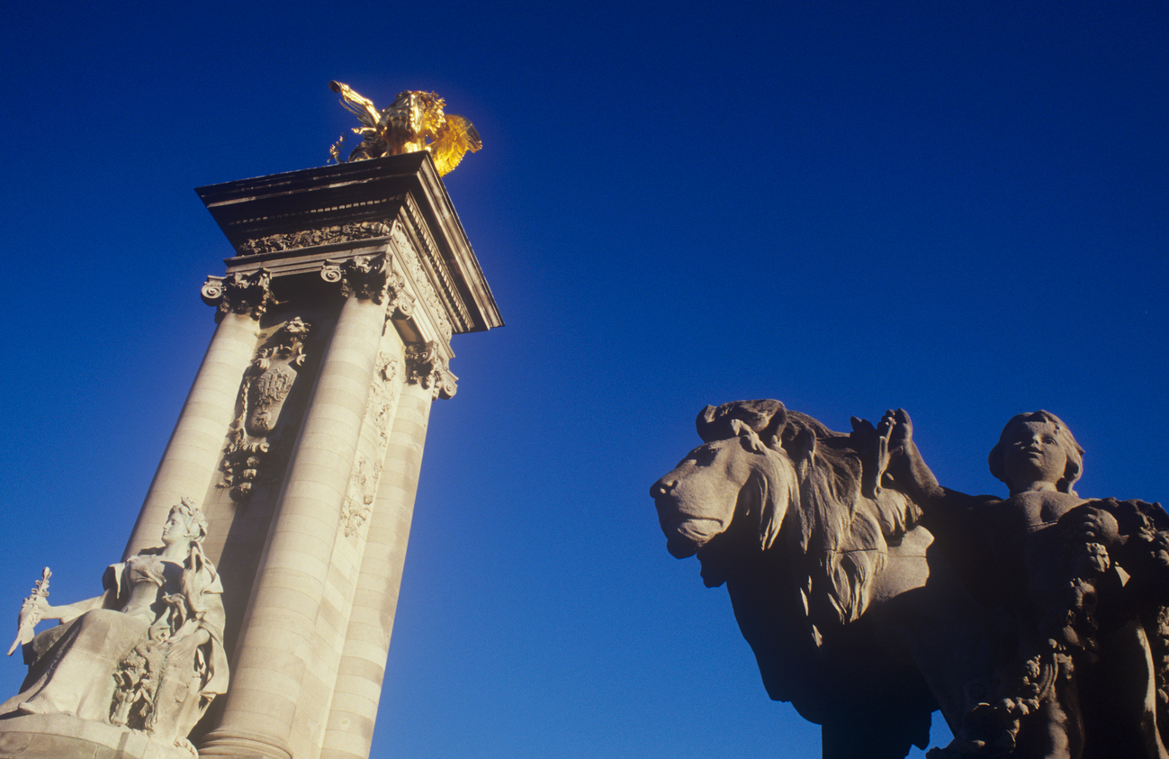 Pont Alexandre III, Paris.