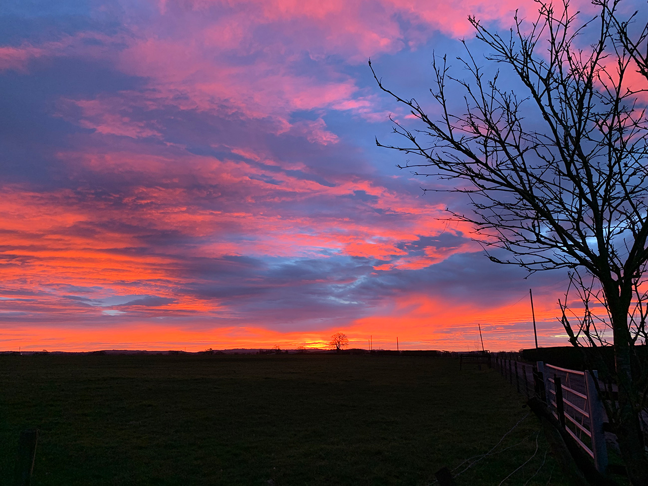 Sunrise Staffordshire UK