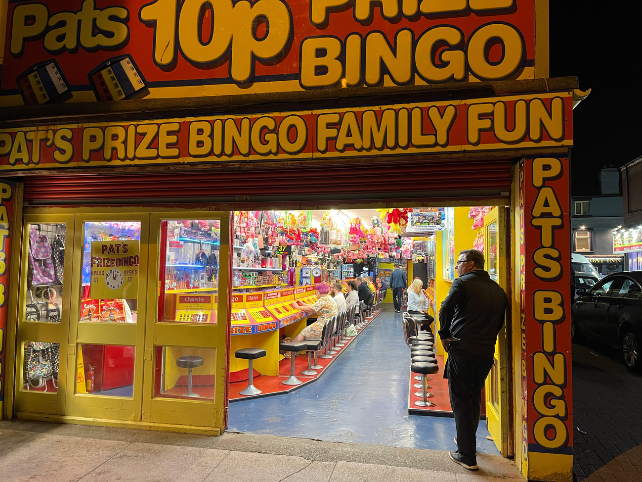 Prize bingo, Blackpool