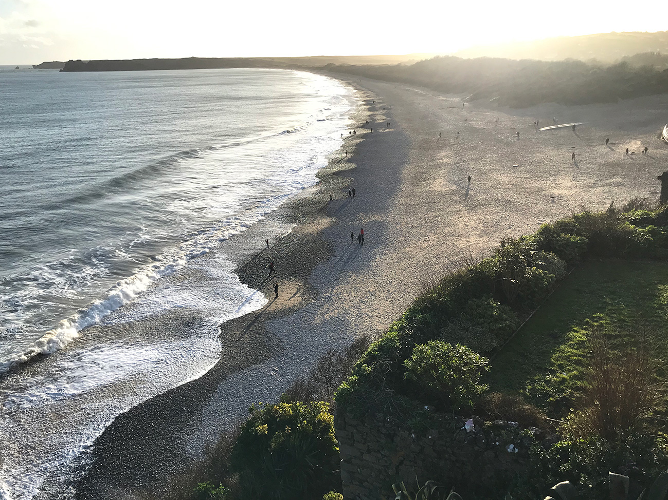 The sea at Tenby Wales