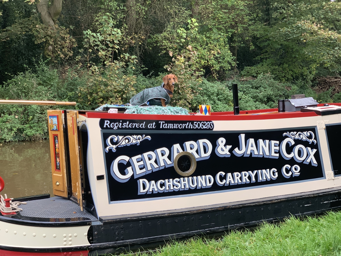 Dachshund Carrying Co. Shroppie Canal