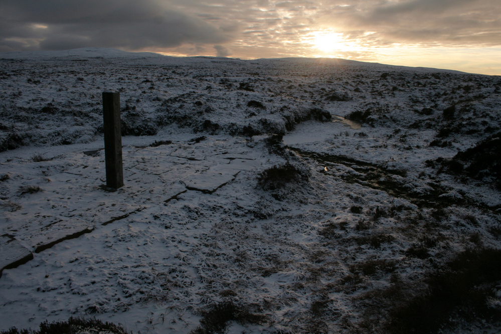 View from the source of the Severn