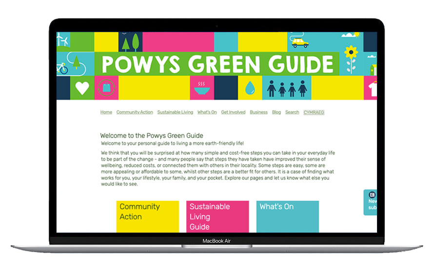 Powys Green Guide
